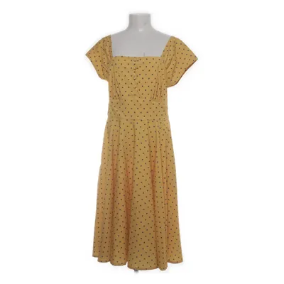 Klänning (Gul, Svart) från Sheen Bomull, Elastan