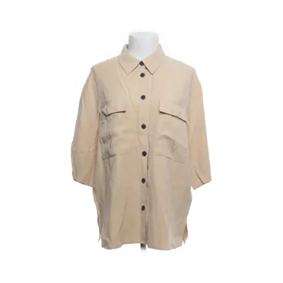 Short sleeve shirt (Beige) from Yaya Women Polyester, Viscose