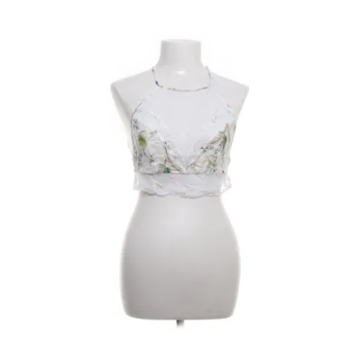Crop top (White, Multicolored) from Lise Charmel Nylon, Viscose, Polyester, Elastane
