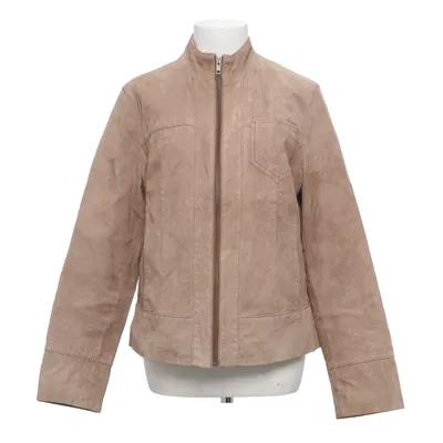 Läderjacka (Beige) från Human Nature Skinn