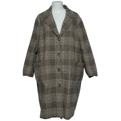 Jas (Bruin) van Etage Polyester, Wol