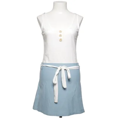 Jurk (Wit, Blauw) van Iriedaily