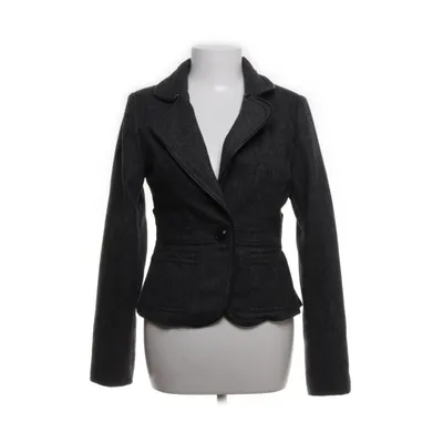 Kavaj (Grå) från Ann Christine Polyester, Ull