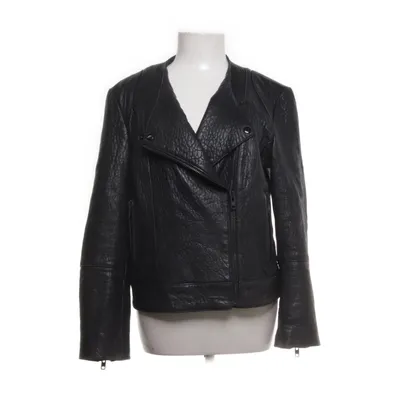 Läderjacka (Svart) från Dagmar Polyester, Skinn