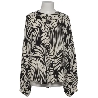 Blus (Svart, Vit) från H&M Viskos