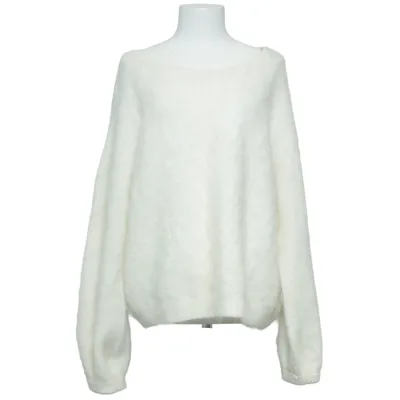 Trui (Wit) van Alvii Alpacawol, Elastaan, Polyamide
