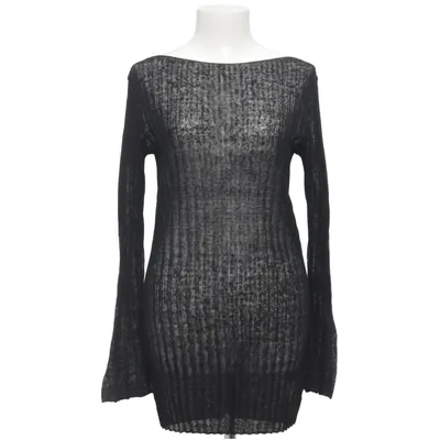 Kleid (Schwarz) von Weekday Leinen, Polyester