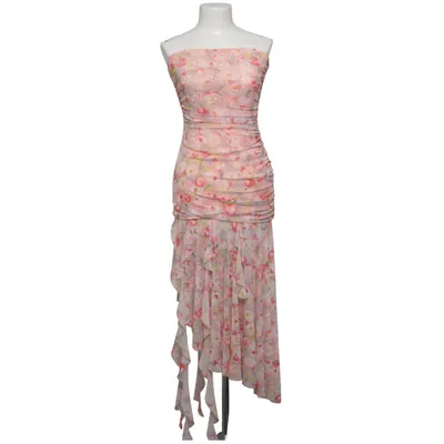 Långklänning (Rosa, Flerfärgad) från Zara Elastan, Polyester