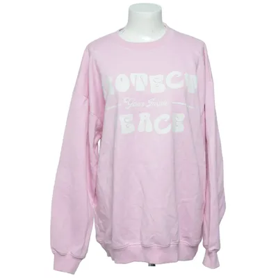 Sweatshirt (Rose) de Missy Empire Coton, Polyester