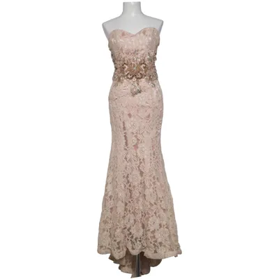 Aftonklänning (Beige, Rosa) från Sesto Senso Elastan, Polyester