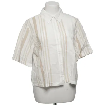 Korte mouwen shirt (Wit, Beige) van JDY Katoen