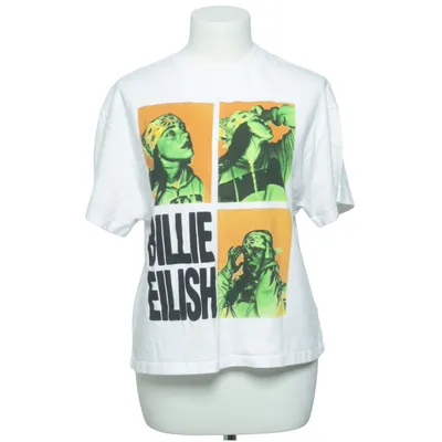 T-shirt (Wit, Meerkleurig) van Bershka x Billie Eilish Katoen
