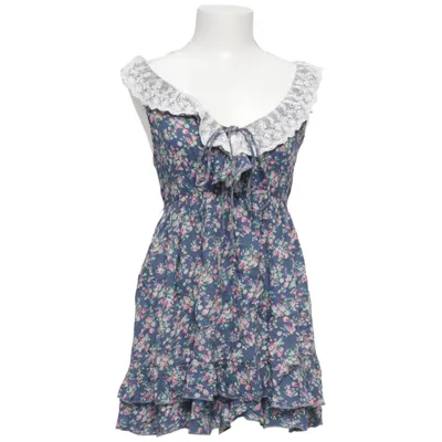 Jurk (Blauw, Meerkleurig) van Danity Katoen, Polyester