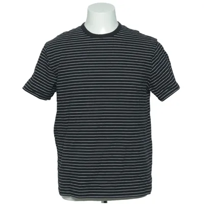 T-shirt (Noir, Blanc) de Massimo Dutti Coton