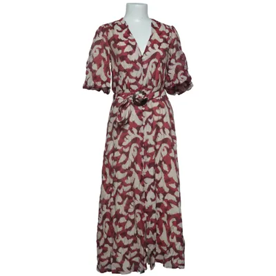 Robe chemise (Rouge, Beige) de Tintoretto Polyamide, Viscose