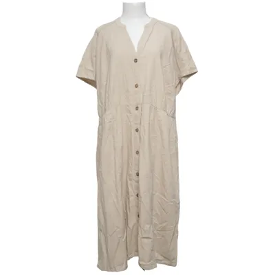 Skjortklänning (Beige) från ONLY Carmakoma Linne, Viskos