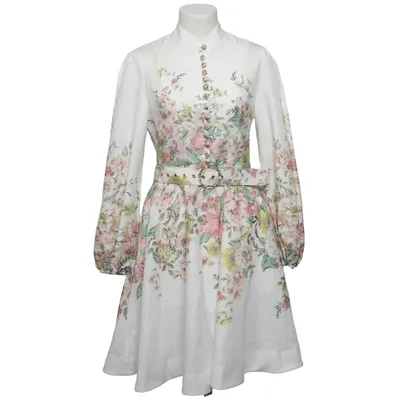Dress (White, Multicolored) from Miss Rosier