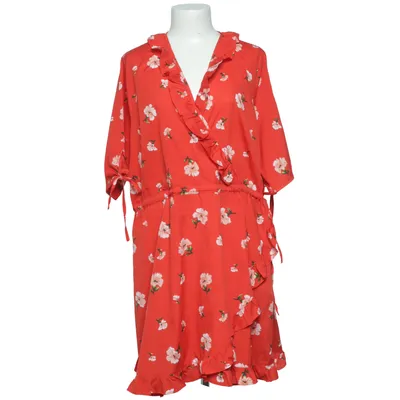 Wrap dress (Red, Multicolored) from Influence Polyester