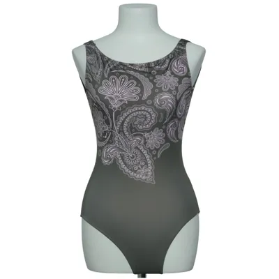 Gymnastikanzug (Braun, Pink) von Ballet Rosa Elasthan, Polyester