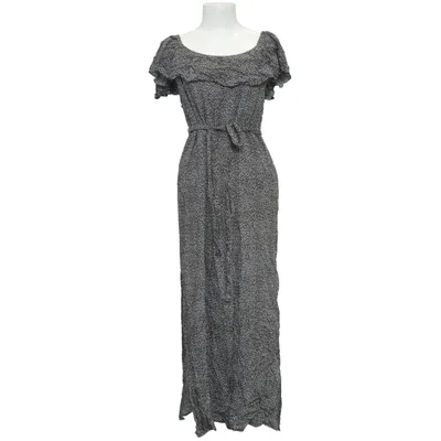 Dress (Gray, Black) from Saltabad Viscose