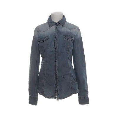 Chemise en jean (Bleu) de Benetton Jeans Coton