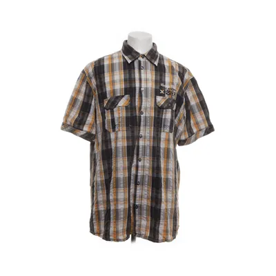 Short sleeve shirt (Brown, Multicolored) from Bonita Men
