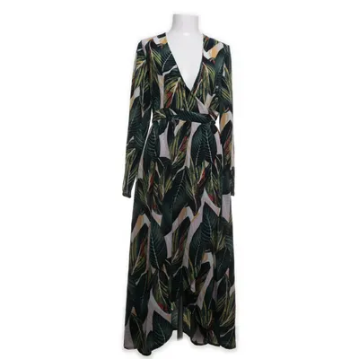 Omlottklänning (Grön, Flerfärgad) från Ambika Polyester