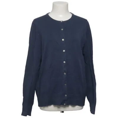 Cardigan (Bleu) de Lands' End Coton, Élasthane, Polyamide