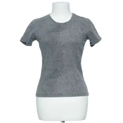 T-shirt (Zwart, Wit) van Jim Thompson Katoen, Elastaan