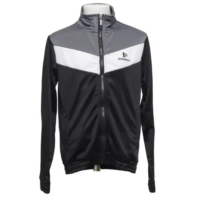Träningsjacka (Svart, Grå, Vit) från Donnay Polyester