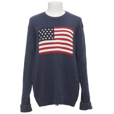 Pull-over (Bleu, Multicolore) de Brandy Melville Coton