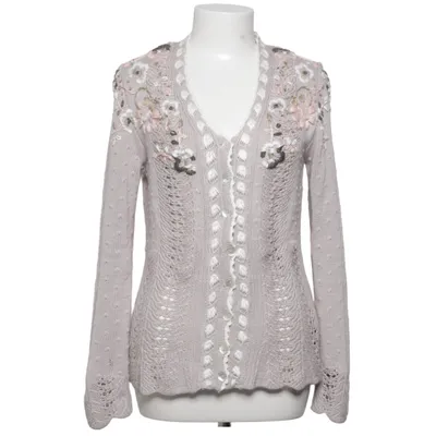 Cardigan (Gray, Multicolored) from Stockerpoint Acrylic, Cotton, Viscose