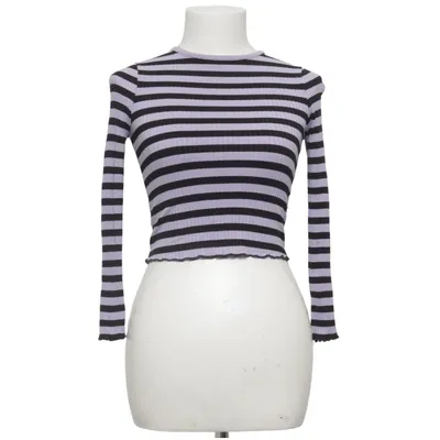 Lange mouwen shirt (Lila, Zwart) van ASOS Design