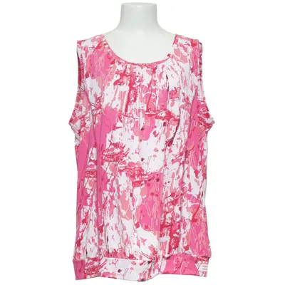 Top (Pink, White, Multicolored) from Ellos Sports Elastane, Polyester