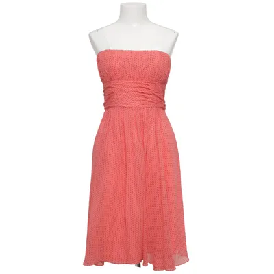 Dress (Red) from 123 Polyester, Silk