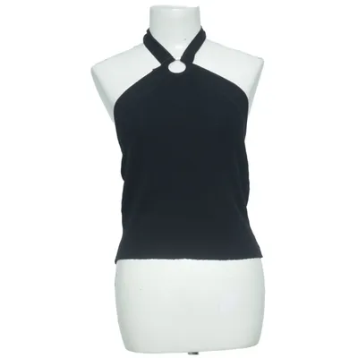 Halter neck top (Black) from Luisa Cerano Cotton, Polyamide