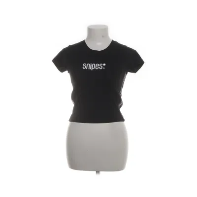 Crop top (Svart, Vit) från Snipes Bomull, Elastan