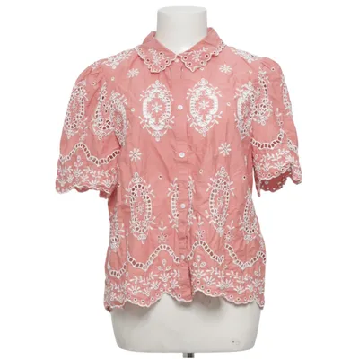 Short sleeve shirt (Pink) from Sézane Cotton
