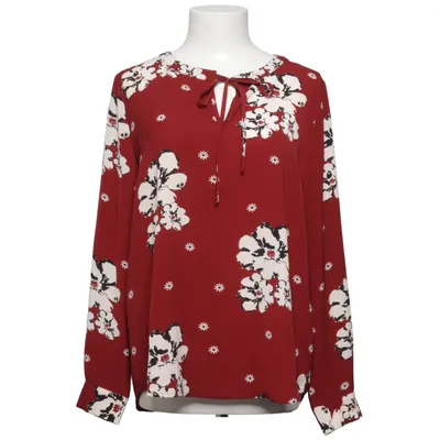 Blus (Röd, Flerfärgad) från VA Milano Elastan, Polyester