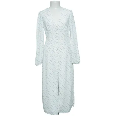 Robe (Blanc, Bleu) de Nelly x Glamorous Polyester