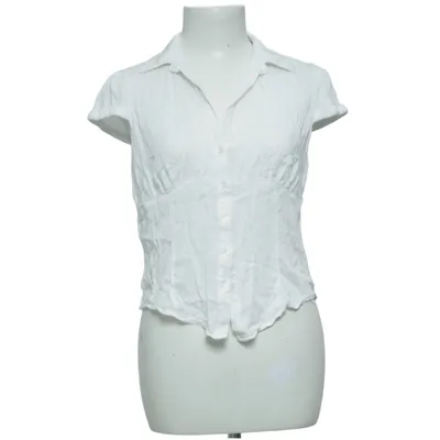 Chemise à manches courtes (Blanc) de Silence + Noise Élasthane, Viscose