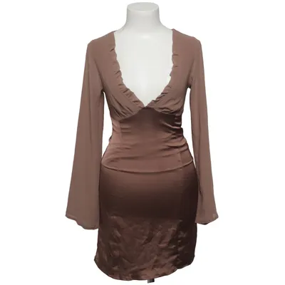 Dress (Brown) from Adorable Caro x NA-KD Polyester