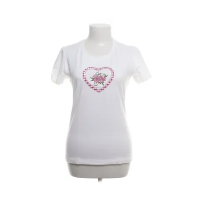 Top (White, Multicolored) from Hammerschmid Cotton, Elastane