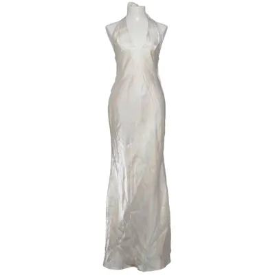 Kleid (Weiß) von Zara Polyester, Viskose