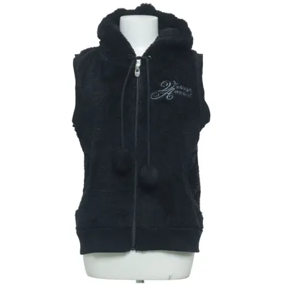Korte mouwen capuchon sweater (Zwart) van Stitch & Soul Polyester