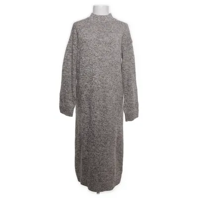 Turtleneck kjole (Brun, Hvid) fra Selected Femme Akryl, Bomuld