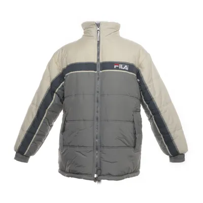 Vinterjacka (Grå, Vit) från Fila Nylon, Polyester, Polyuretan