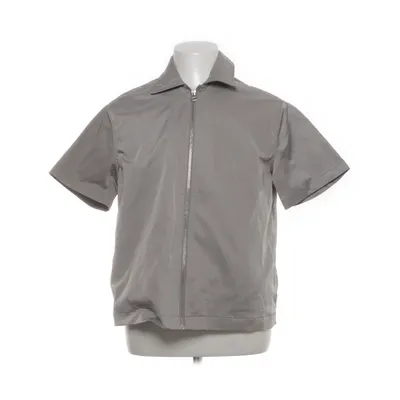 Kortärmad skjorta (Grå) från Bershka Polyester