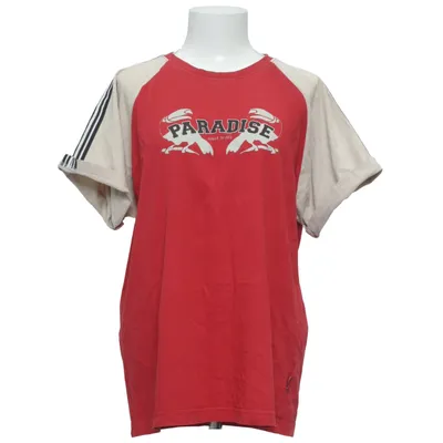 T-shirt (Red, Beige) from Ragtag Cotton