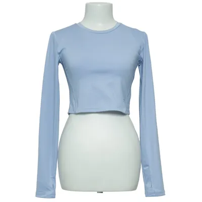 Crop top (Bleu) de Work out Élasthane, Polyester